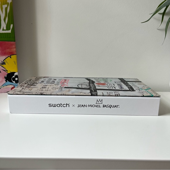 SWATCH x JEAN-MICHEL BASQUIAT TRIPTYCH Set of 3 Watch Limited Edition Moon - Picture 7 of 7
